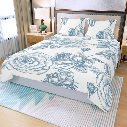 Three Piece Duvet Cover Set