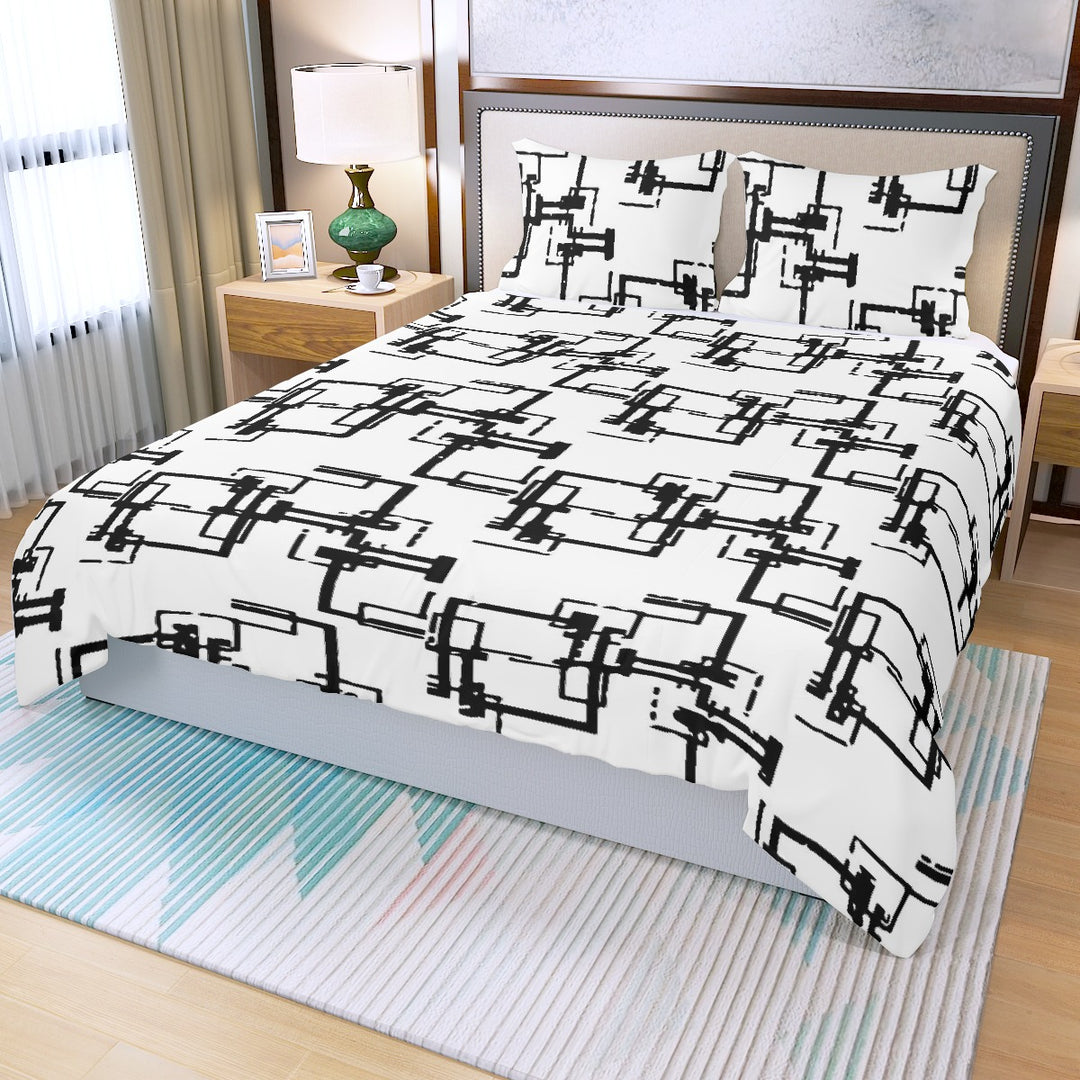 Three Piece Duvet Cover Set