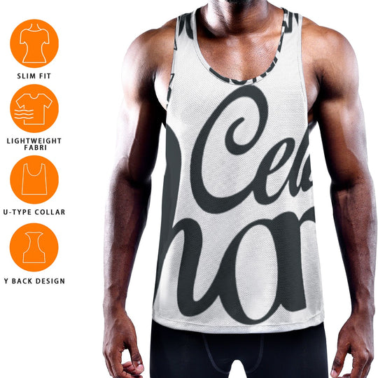 Men's Slim Y-Back Muscle Tank Top