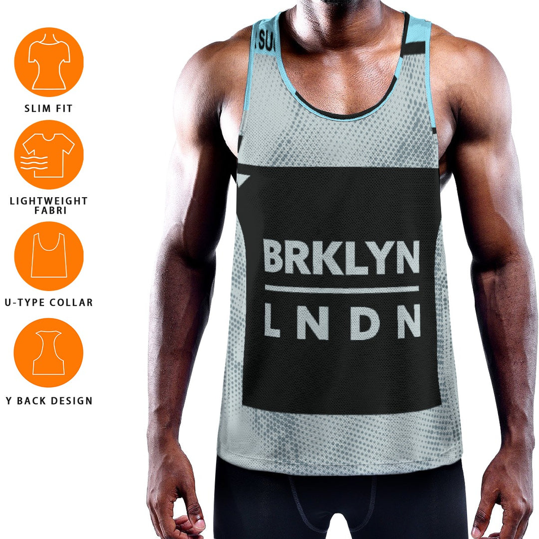 Men's Slim Y-Back Muscle Tank Top