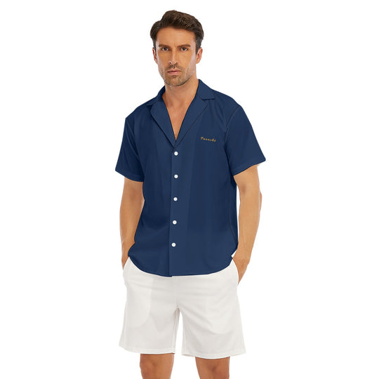 Men's Deep V-neck Short Sleeve T-shirt