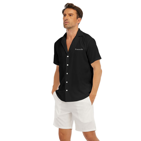 Men's Deep V-neck Short Sleeve T-shirt
