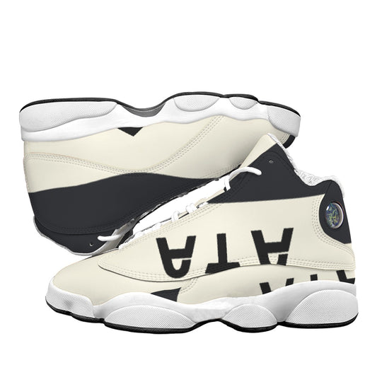 Curved Basketball Shoes With Thick Soles