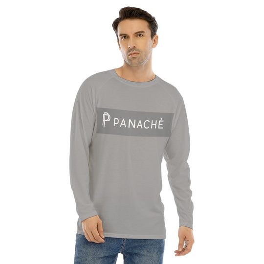 Men's Long Sleeve T-shirt With Raglan Sleeve