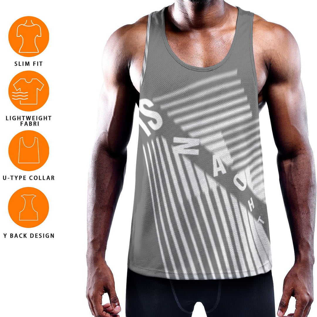 Men's Slim Y-Back Muscle Tank Top