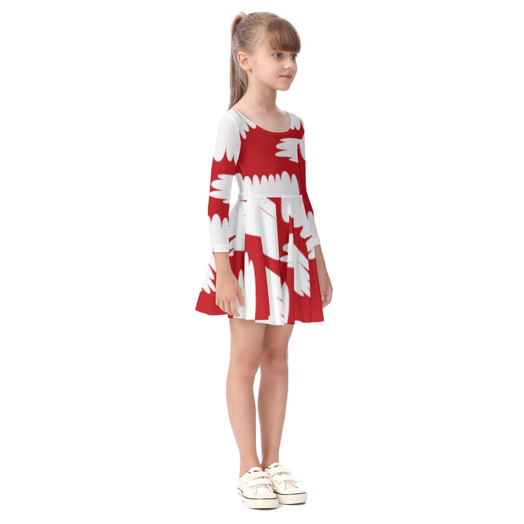 Kid's Long Sleeve Dress