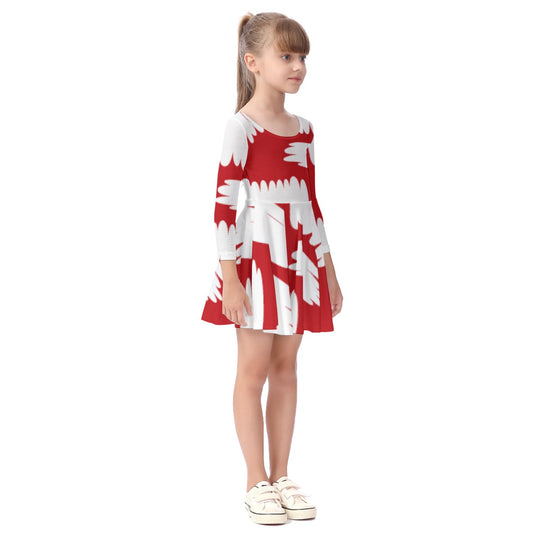 Kid's Long Sleeve Dress