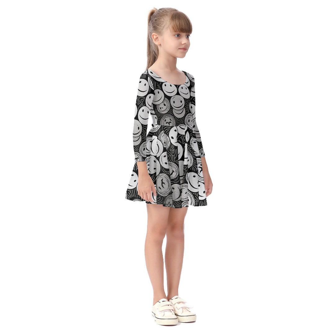 Kid's Long Sleeve Dress