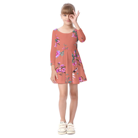 Kid's Long Sleeve Dress