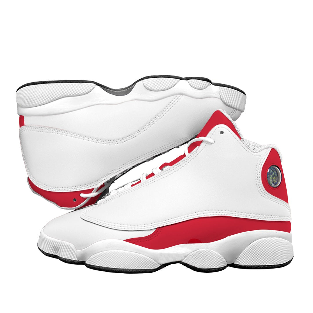 Curved Basketball Shoes With Thick Soles