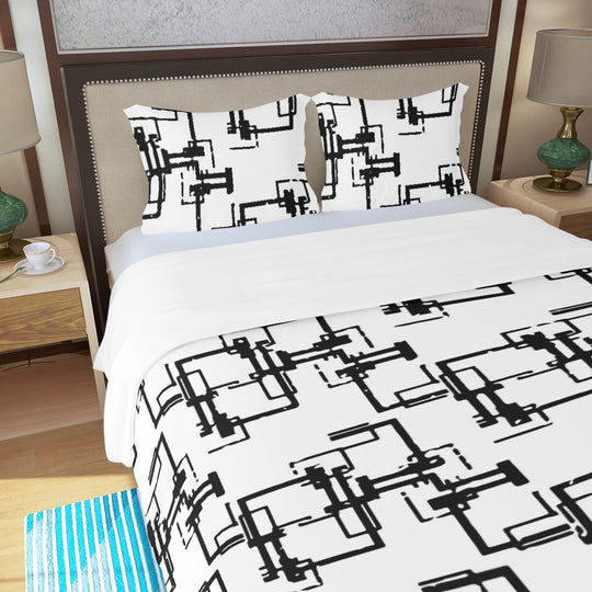 Three Piece Duvet Cover Set