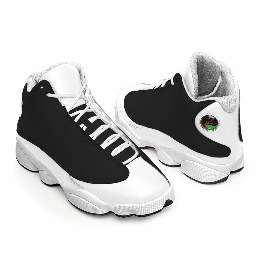 Curved Basketball Shoes With Thick Soles