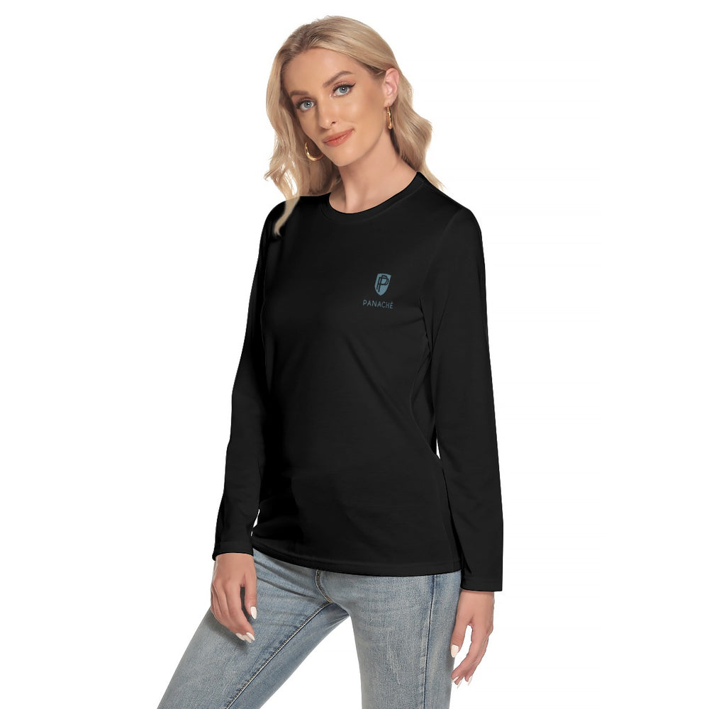 Women's Round neck Long Sleeve T-shirt