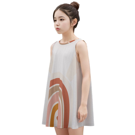 Kid's Long Sleeve Dress | 180GSM Cotton