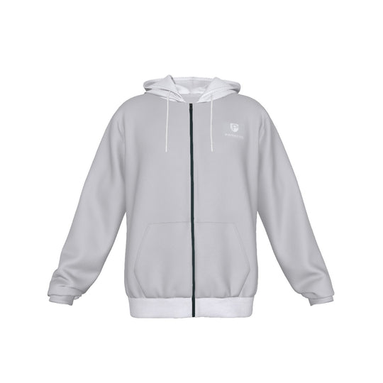 Thick Zipper Hoodie with Double Sides Design Hoods