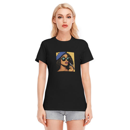 Women's Round Neck T-Shirt | 190GSM Cotton
