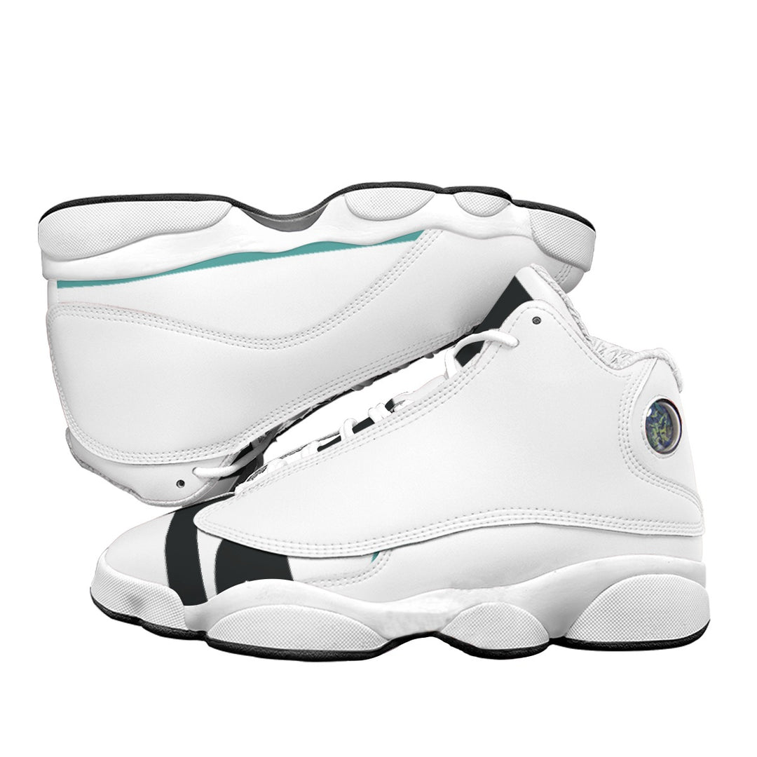 Curved Basketball Shoes With Thick Soles