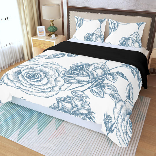 Three Piece Duvet Cover Set