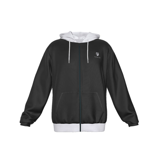 Thick Zipper Hoodie with Double Sides Design Hoods