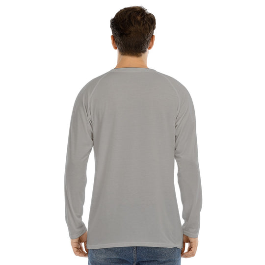 Men's Long Sleeve T-shirt With Raglan Sleeve