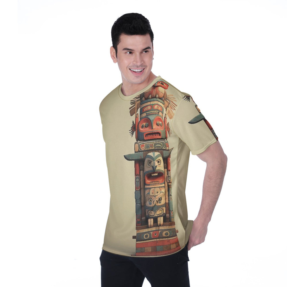 Men's Round Neck T-shirt | Birdseye