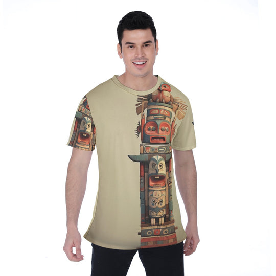 Men's Round Neck T-shirt | Birdseye