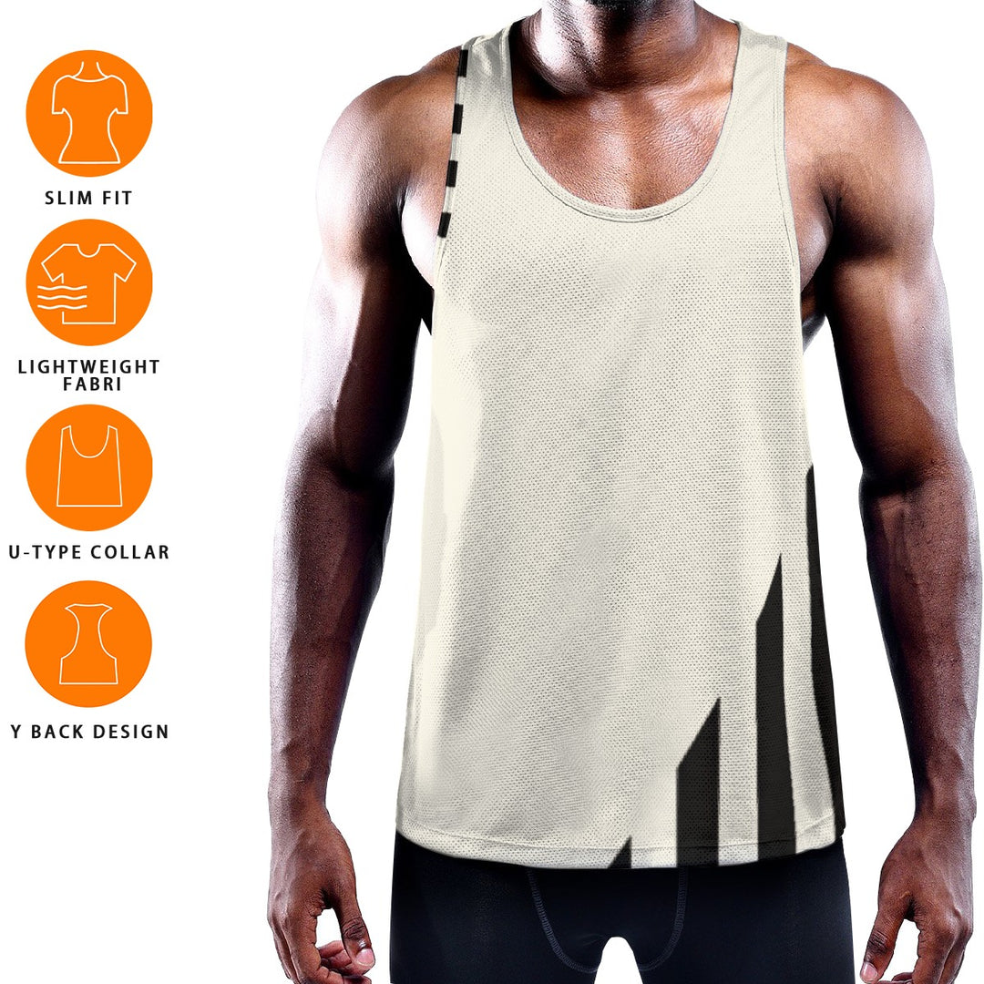 Men's Slim Y-Back Muscle Tank Top