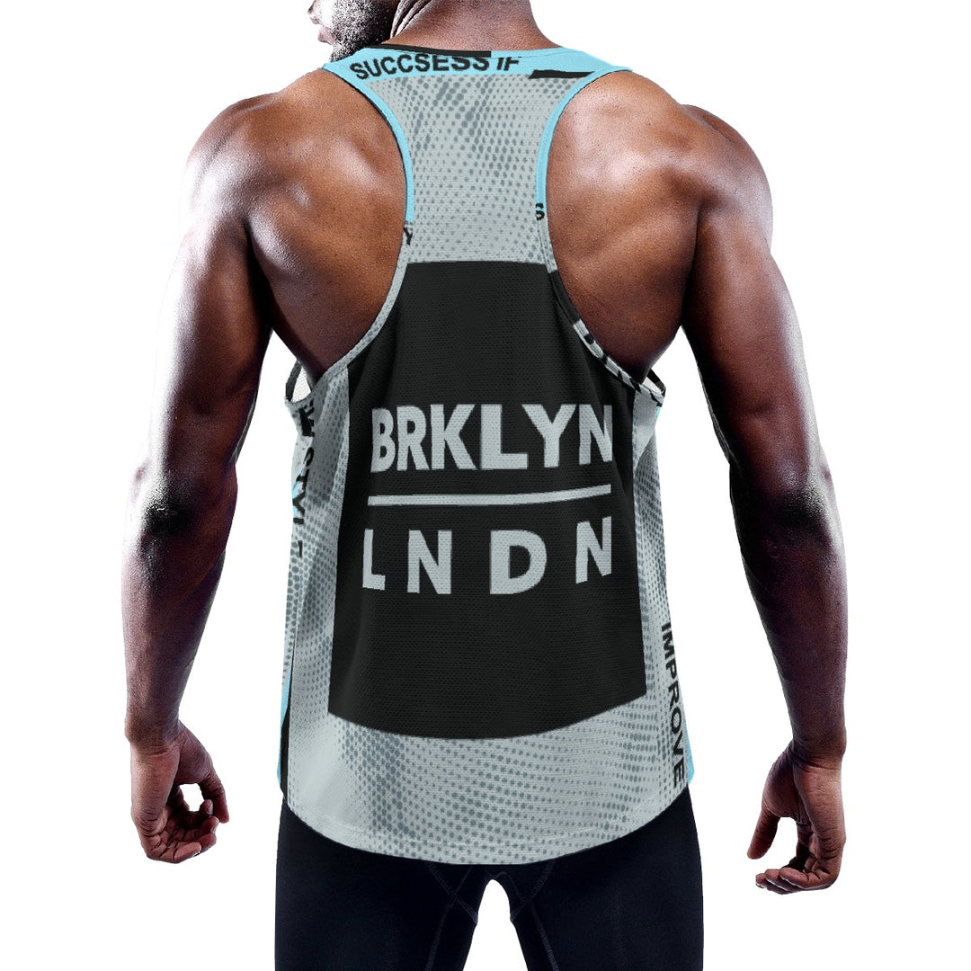 Men's Slim Y-Back Muscle Tank Top