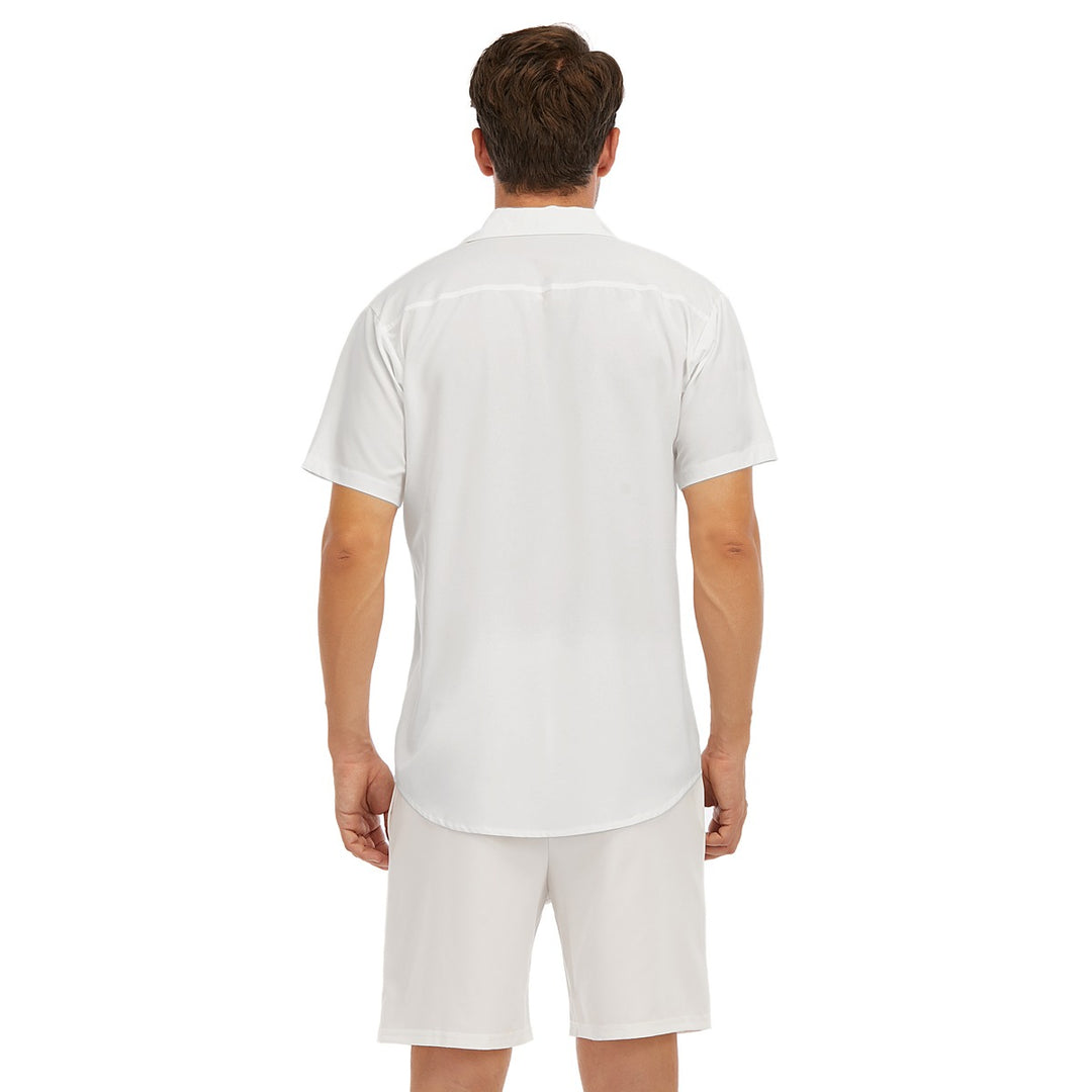 Men's Deep V-neck Short Sleeve T-shirt