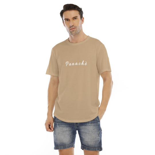 Men's Short Sleeve Rounded Hem T-shirt
