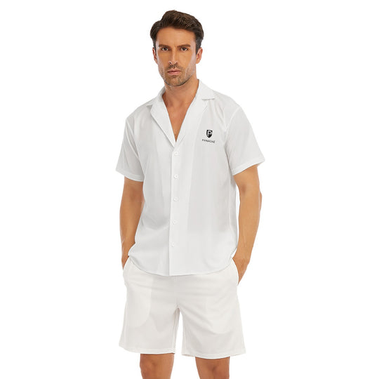 Men's Deep V-neck Short Sleeve T-shirt