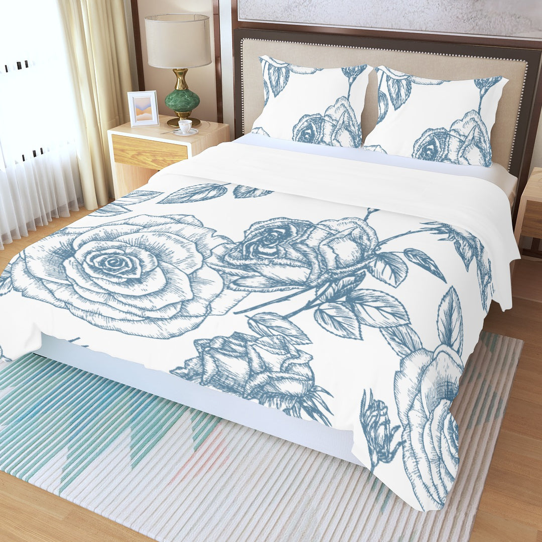 Three Piece Duvet Cover Set