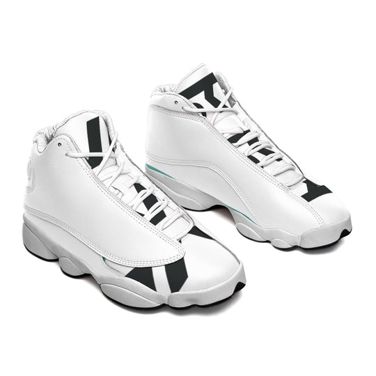 Curved Basketball Shoes With Thick Soles