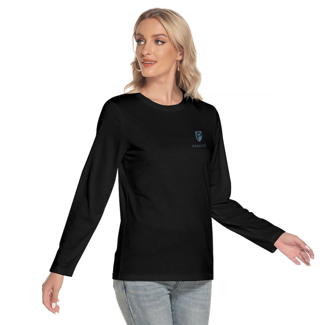 Women's Round neck Long Sleeve T-shirt