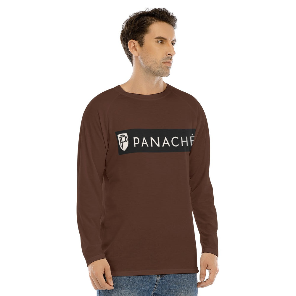 Men's Long Sleeve T-shirt With Raglan Sleeve