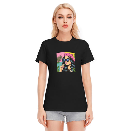 Women's Round Neck T-Shirt | 190GSM Cotton