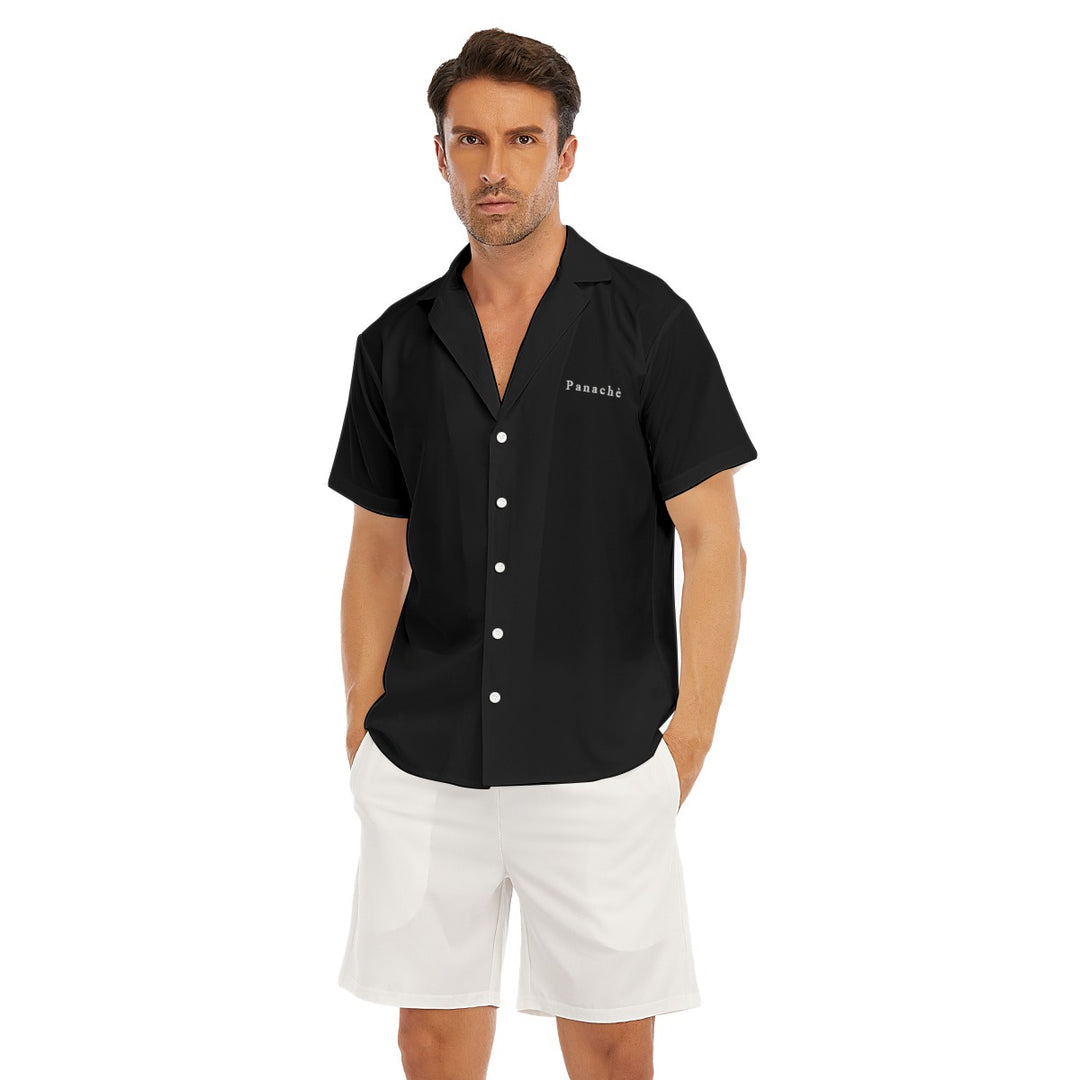 Men's Deep V-neck Short Sleeve T-shirt