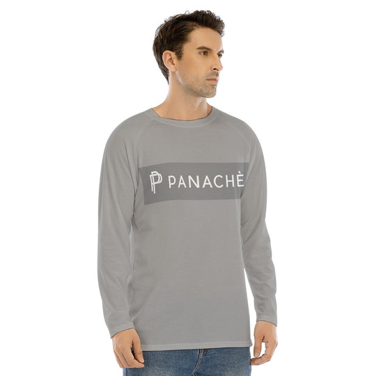 Men's Long Sleeve T-shirt With Raglan Sleeve