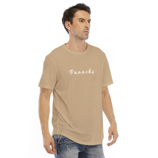 Men's Short Sleeve Rounded Hem T-shirt