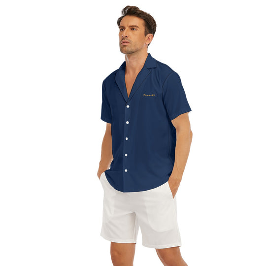 Men's Deep V-neck Short Sleeve T-shirt