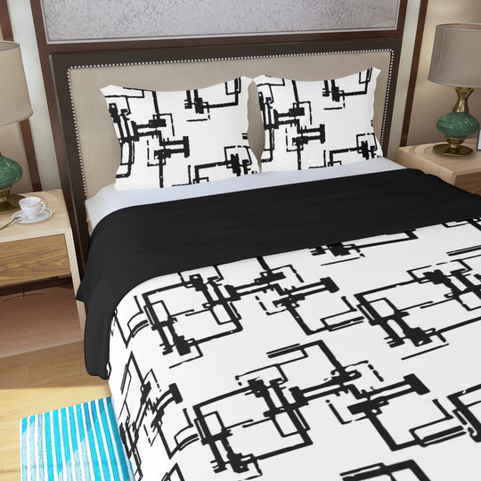 Three Piece Duvet Cover Set