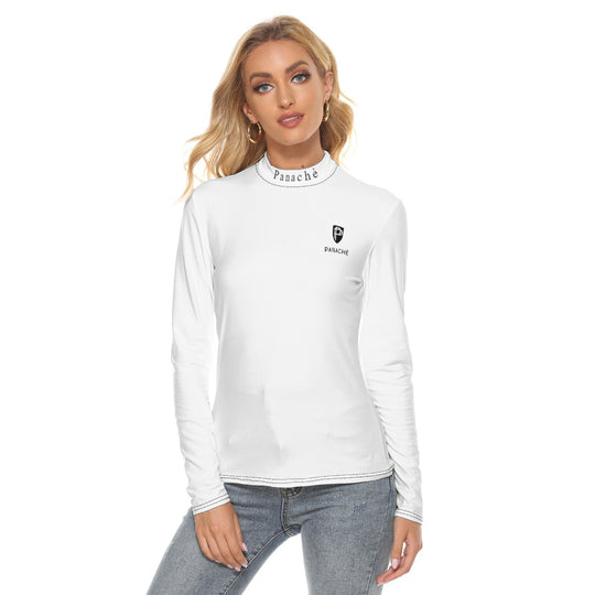 Women's Stretchable Turtleneck Top