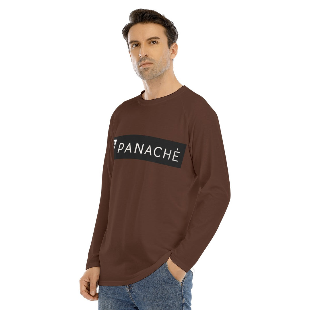 Men's Long Sleeve T-shirt With Raglan Sleeve