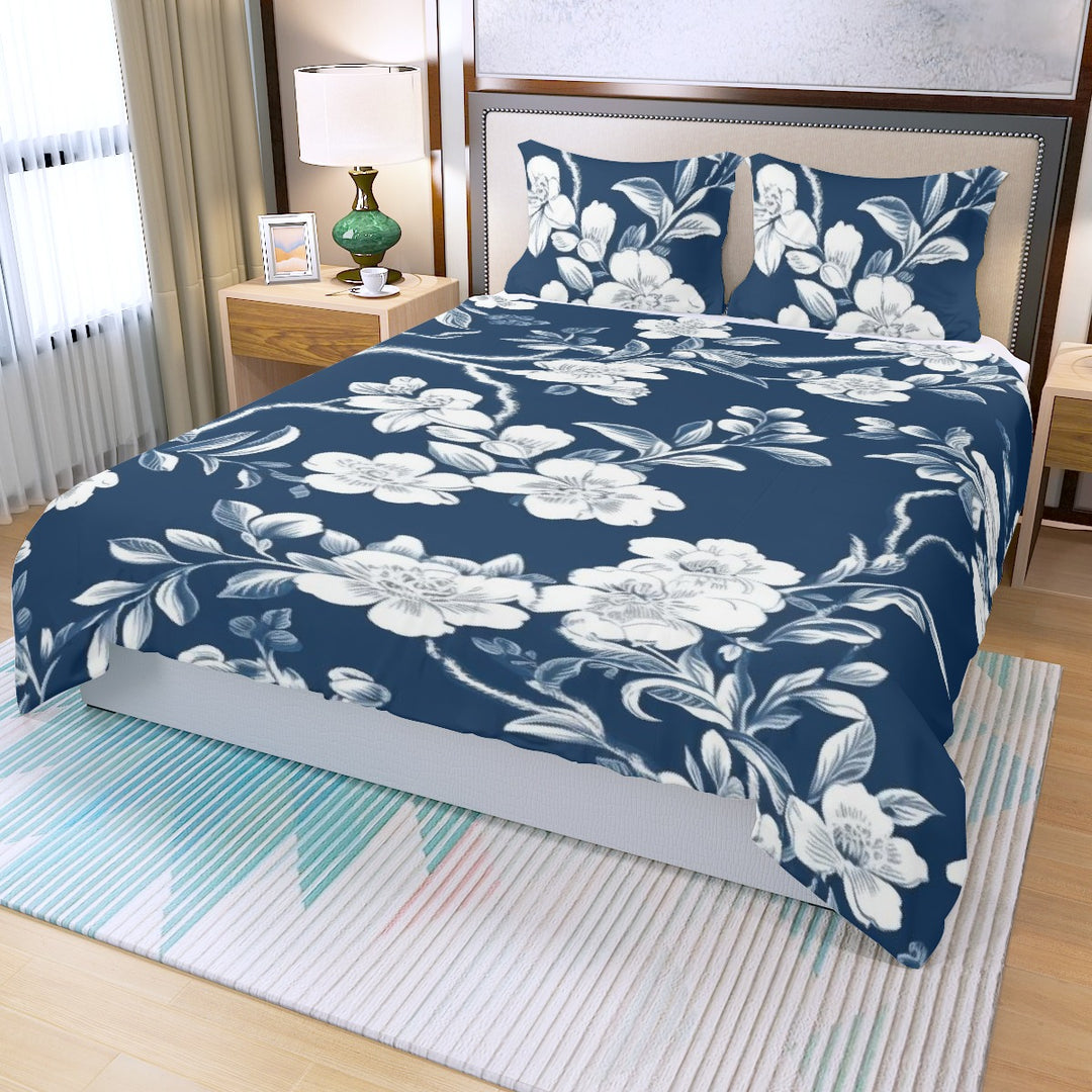 Three Piece Duvet Cover Set