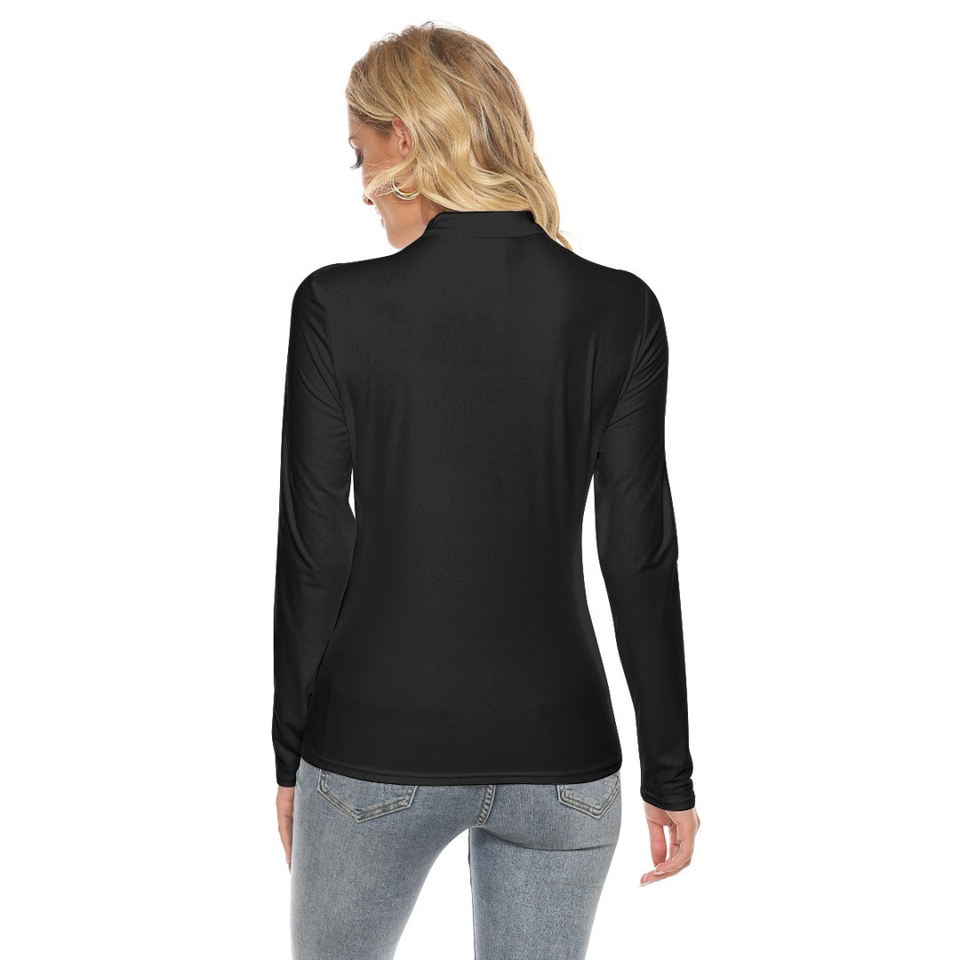 Women's Stretchable Turtleneck Top