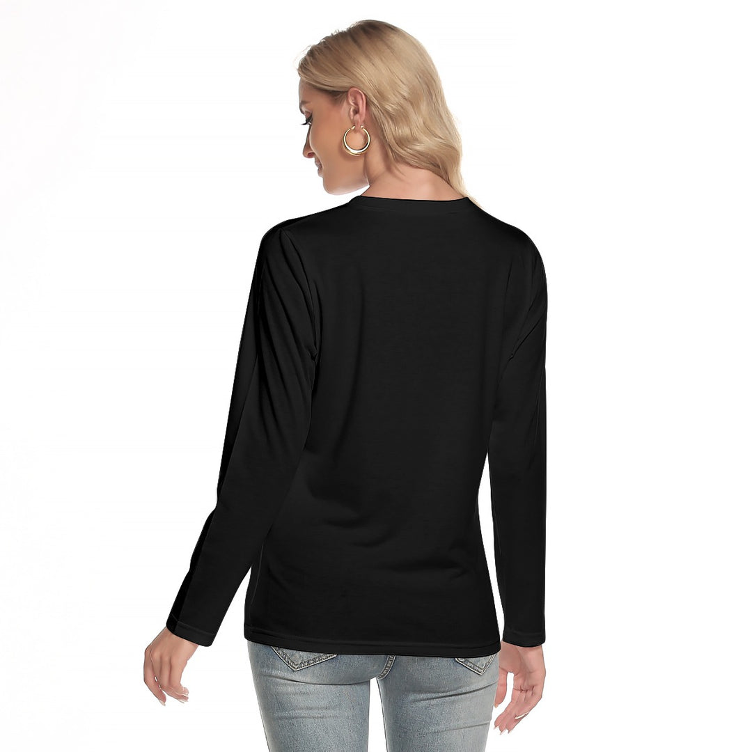 Women's Round neck Long Sleeve T-shirt