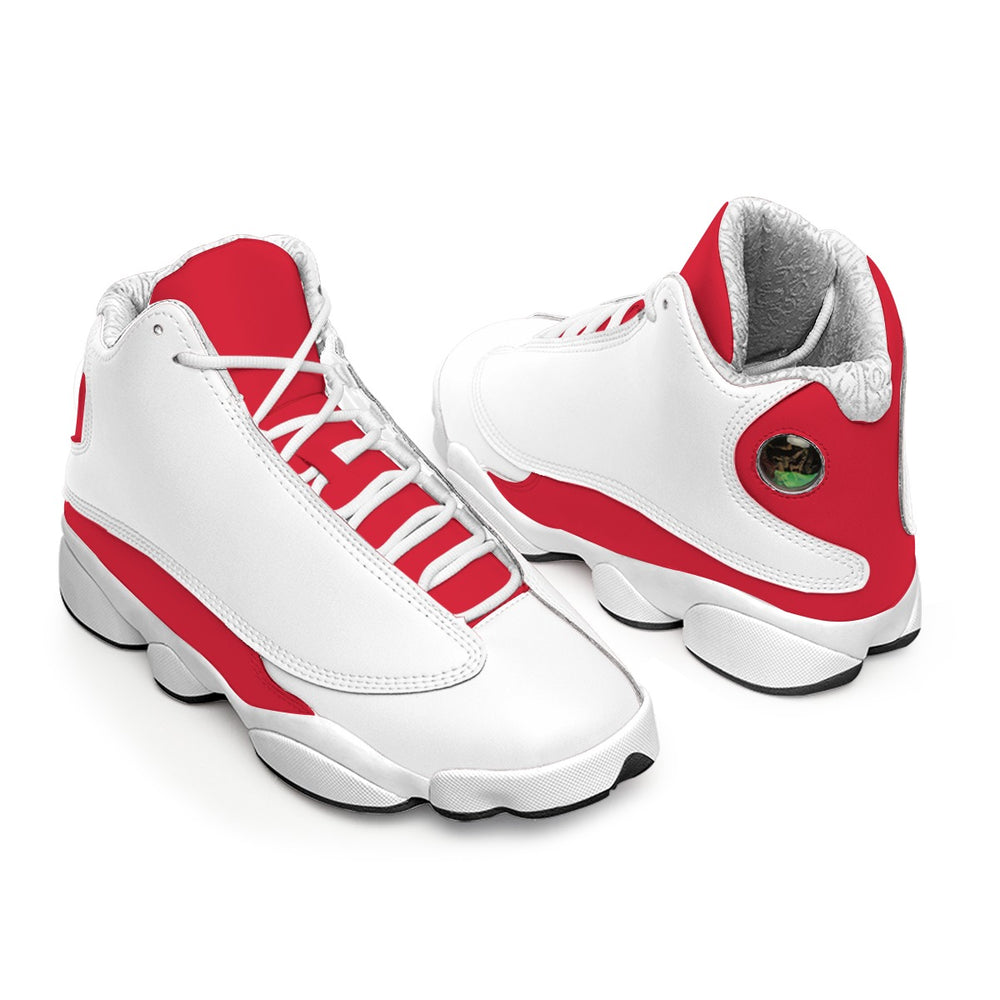 Curved Basketball Shoes With Thick Soles