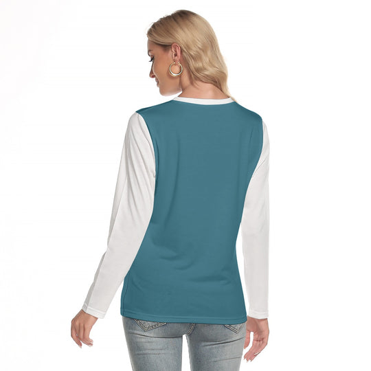 Women's Round neck Long Sleeve T-shirt