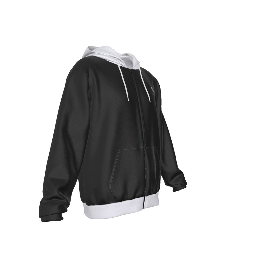 Thick Zipper Hoodie with Double Sides Design Hoods