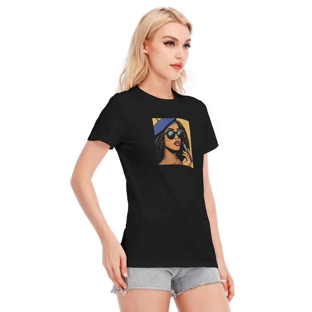 Women's Round Neck T-Shirt | 190GSM Cotton